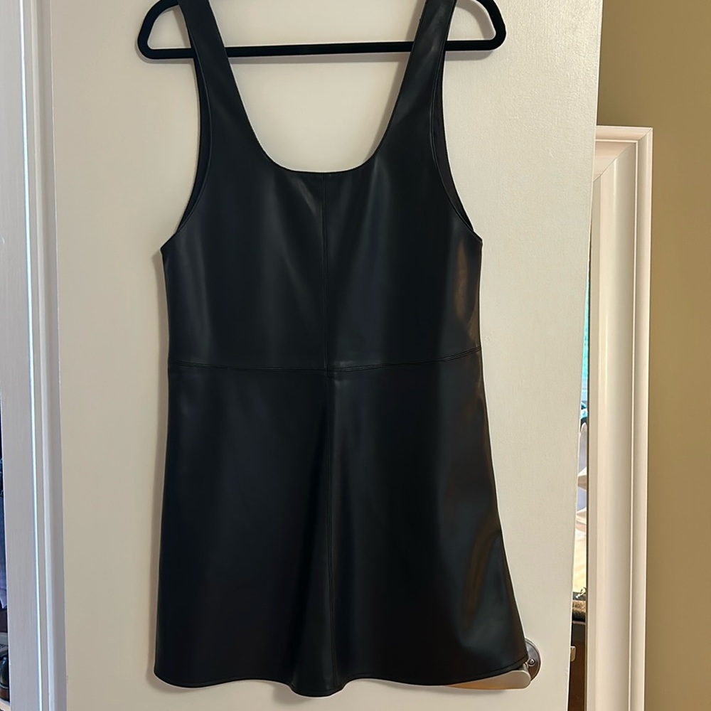 Black mini dress